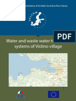 Water and Waste Water Treatment Systems of Vistino Village