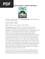 Download Watch Kung Fu Panda 3 2016 Full Movie - Movie Review by Nurul Def SN297056334 doc pdf