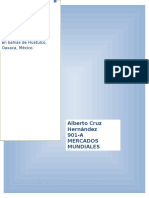 Analisis de Mercado - Descripcion Del Producto. Alberto Cruz. 901-A