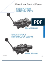 Prince Hydraulics - LS-3000 Log Splitter Control Valve by PRC Industrial Supply