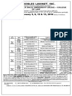 Chanrobles Lawnet, Inc.: 94 MCLE - February 5, 6, 12 & 13, 2016