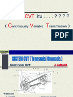 Sistem Kerja CVT