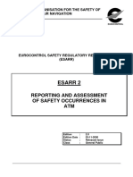 ESARR2 Reporting and assessment of safety occurrences in ATM, ed 2.0, 3-Nov-2000