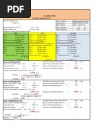 Blaine Apparatus Calibration Sheet