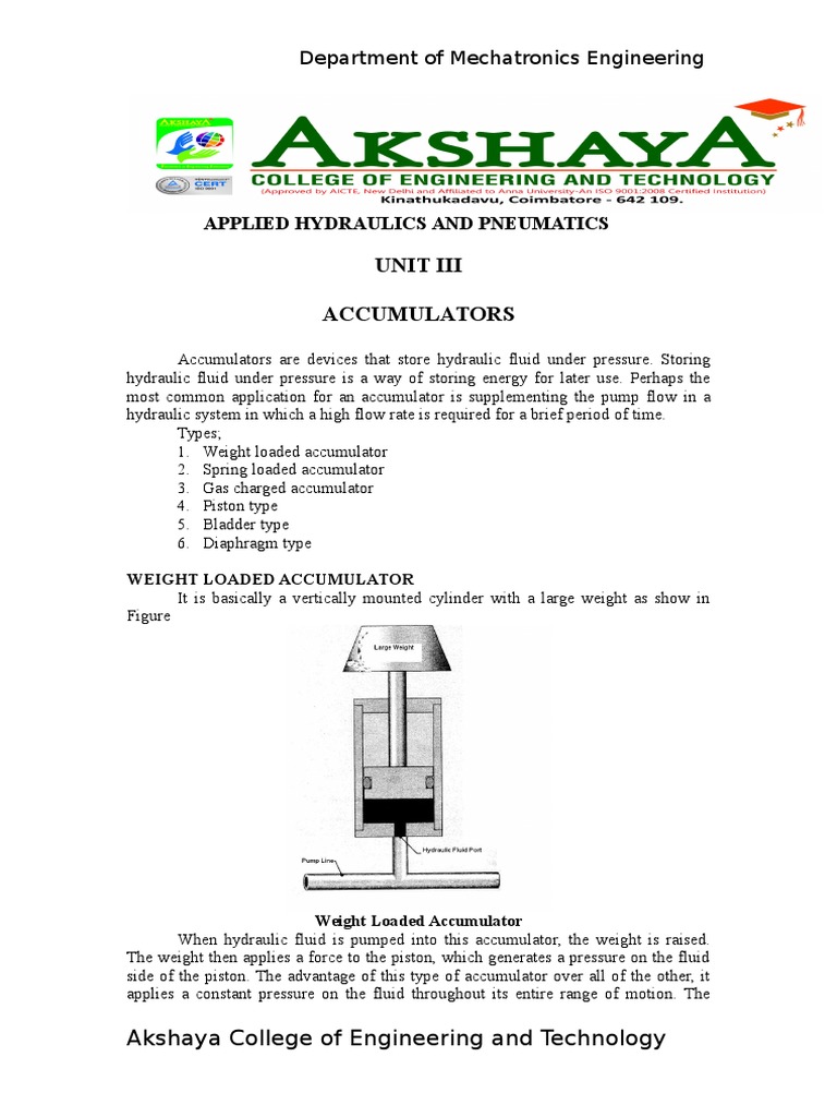 Applied Hydraulics and Pneumatics PDF