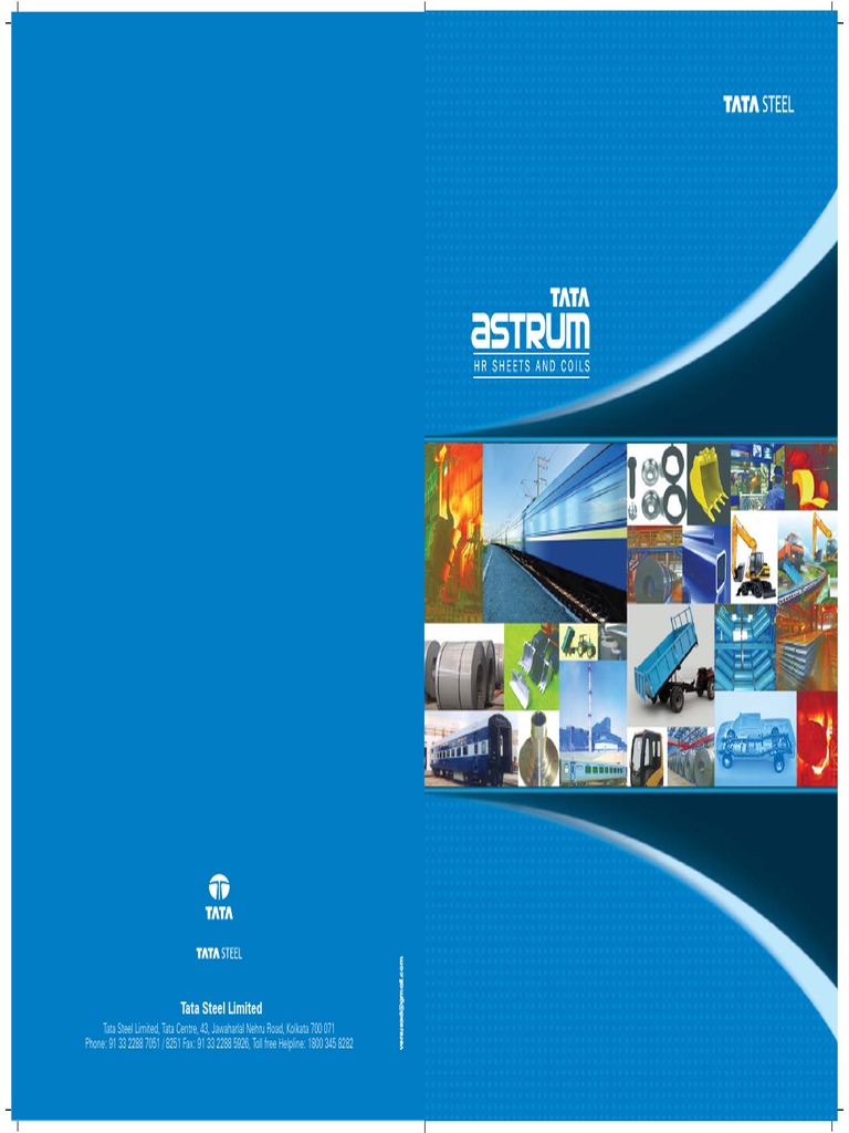 TATA Steel Catalogue PDF Ultimate Tensile Strength Sheet Metal