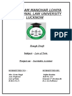 Dr. Ram Manohar Lohiya National Law University Lucknow: Rough Draft