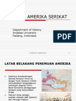 2013, Materi Sejarah Amerika Serikat