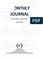 Monthly Journal - Dec, 15 Issue