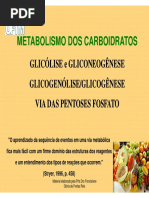 Metabolismo de Carboidratos Modo de Compatibilidade