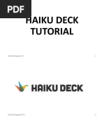 Download Haiku Deck Tutorial by Marivil V Magdamit SN297098847 doc pdf