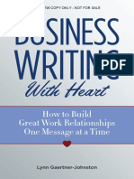 Business Writing With Heart Chapter 1 Preview PDF