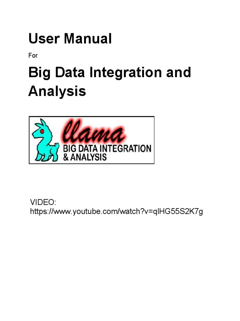 Llama - Big Data Integration and Analysis | PDF | Apache Hadoop ...