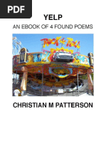 YELP An Ebook of 4 Found Poems