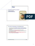 Introduction To Computational Method