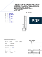 Diseño Muro Contencion RSLL Chacane