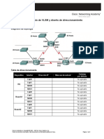 Calculo de VLSM y Diseño de Direccionamiento Básicos