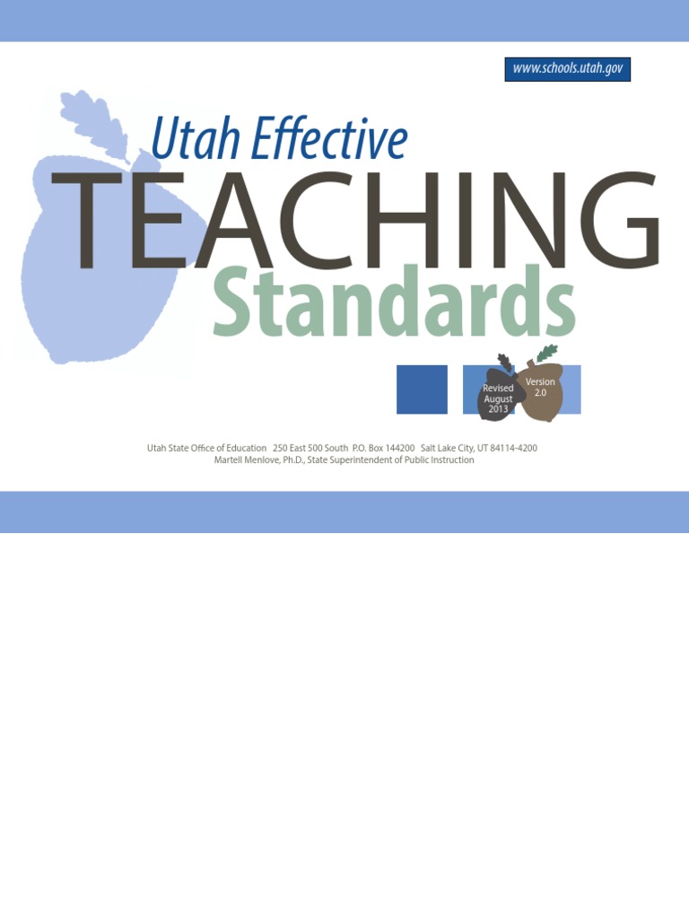Teachingstandards | PDF | Educational Assessment | Learning