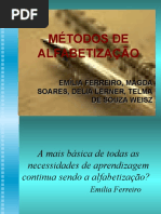 ALFABETIZAÇÃO LETRAMENTO