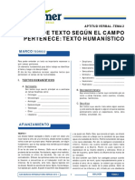 AV - S2 - Clasifiación de Textos Segun El Campo Al Que Pertenece II PDF