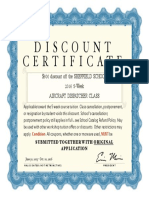 Discount Certificate: $ 600 Discount Off The SHEFFIELD SCHOOL 2016 5-Week Aircraft Dispatcher Class