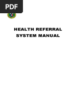 Download Health Referral System Manual_health Referral Manual by Alfred Russel Wallace SN297169823 doc pdf