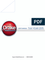 Drake Software User's Manual 2015
