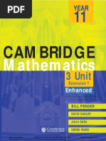 Download Cambridge 3 unit Mathematics  by Sid SN297170190 doc pdf