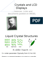 Liquid Crystals and LCD Displays: References: Links and Documents Posted On ANGEL