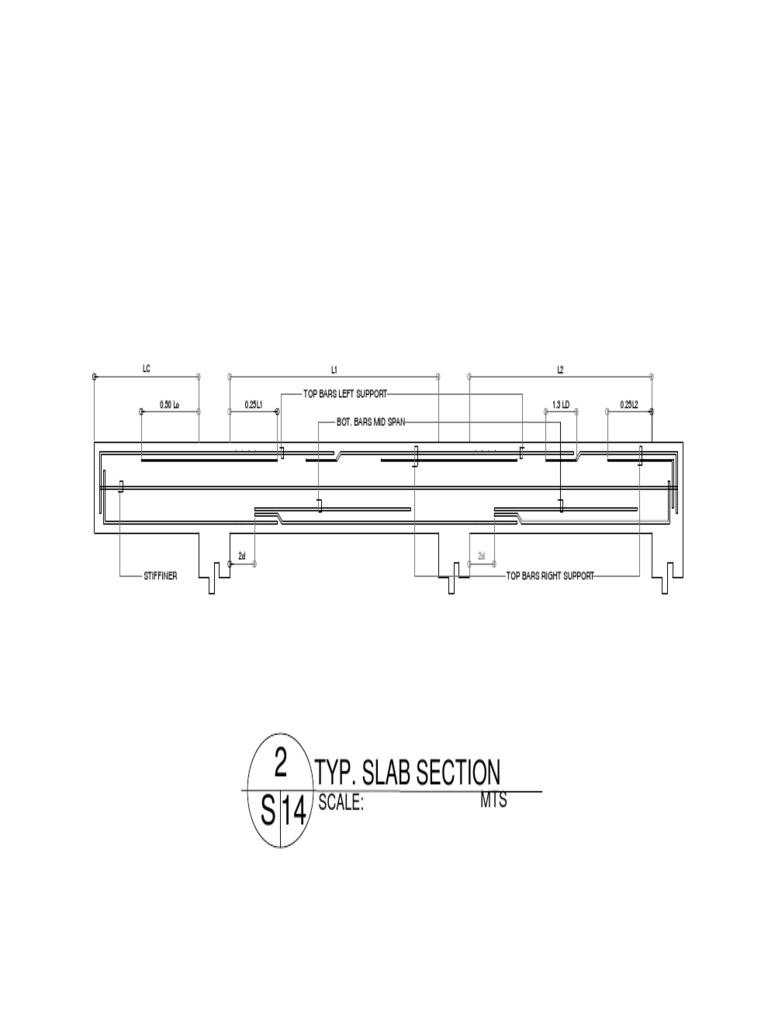 Typ. Slab Section: Scale: MTS | PDF
