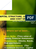 Cost of Capital