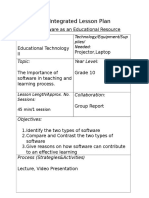 Technology Integrated Lesson Plan: Subject