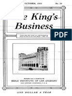 The King's Business - Volume 6, Issue 10 - October 1915