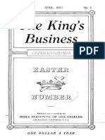 The King's Business - Volume 8, Issue 4 - April 1917