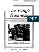 The King's Business - Volume 9, Issue 1 - January 1918