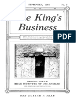The King's Business - Volume 8, Issue 9 - September 1917