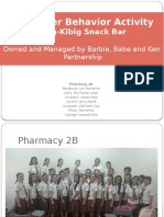 Econ - Consumer Behavior - Kibig Kibig Snack Bar Chicken Lauriat Activity
