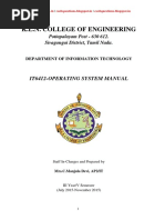 Operating System Laboratory Manual