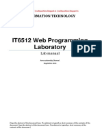 Web Programming Lab Manual