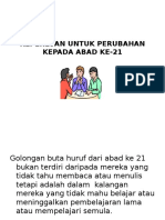 Keperluan Perubahan Abad21