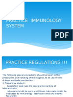 Practice Immunology System