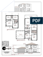 Upper Floor Plan: Bed 3 Bed 4 Alfresco