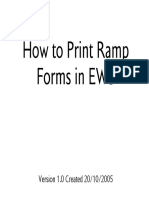 Print Ramp Check Forms User Guide PDF