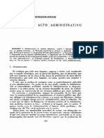 Eficacia Del Acto Administrativo - Guaita