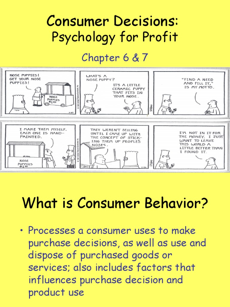 Understanding Consumer Decision-Making | PDF | Behavior | Risk