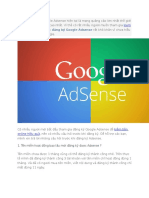 Những điều cần làm trước khi đăng ký Google Adsense