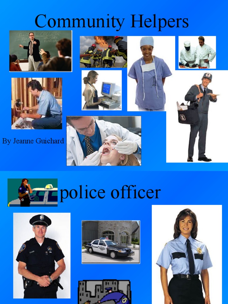 Essential Community Helpers List | PDF