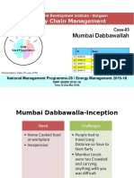 Mumbai's Dabbawala SCM