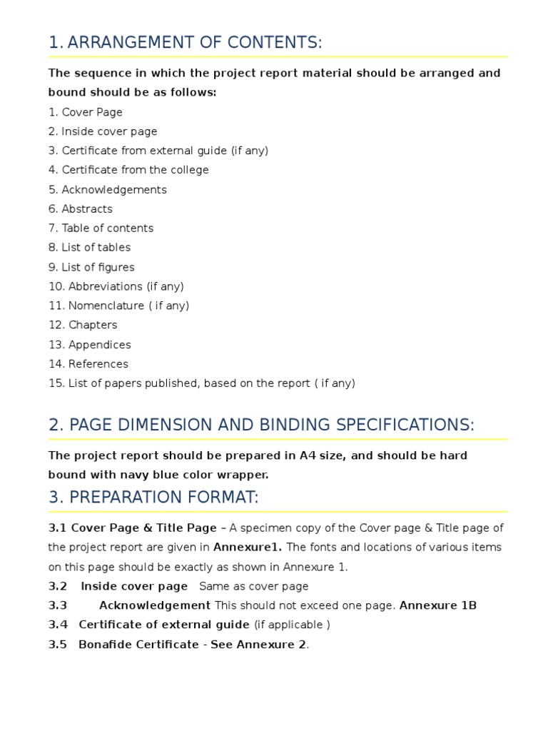 Project Report Formatting Guidelines | PDF | Times New Roman | Infographics