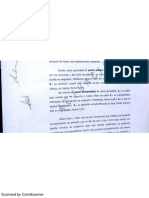 Acta de Procedimiento de Divorcio (Pension Alimenticia)